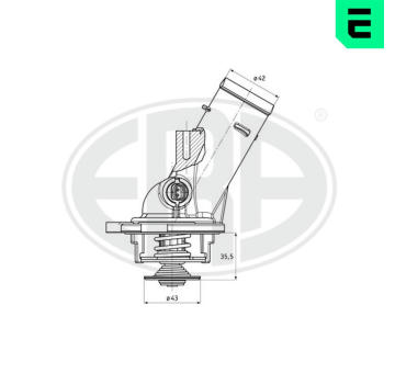 Termostat, chladivo ERA 350335