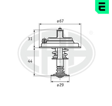 Termostat, chladivo ERA 350348