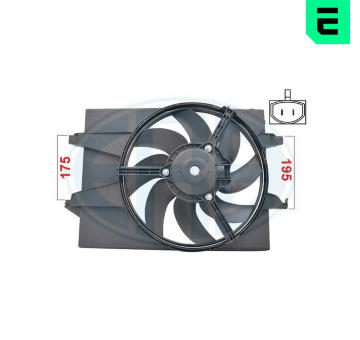 Větrák, chlazení motoru ERA 352085