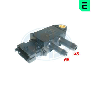 Senzor, tlak výfukového plynu ERA 551014