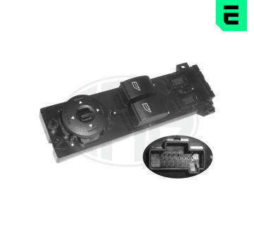 Spínač, zvedací zařízení oken ERA 662395