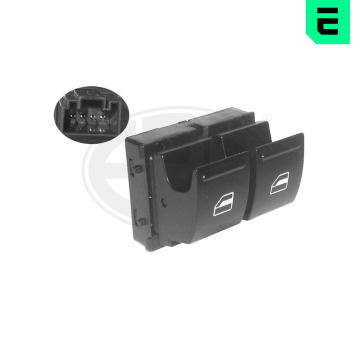 Spínač, zvedací zařízení oken ERA 662404