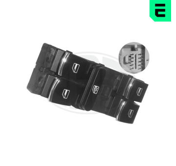 Spínač, zvedací zařízení oken ERA 662407