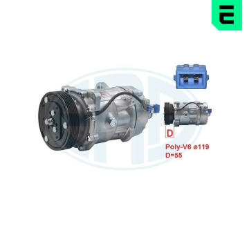 Kompresor, klimatizace ERA 670005