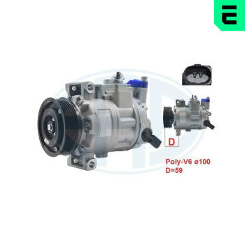 Kompresor, klimatizace ERA 670024