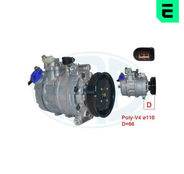 Kompresor, klimatizace ERA 670059
