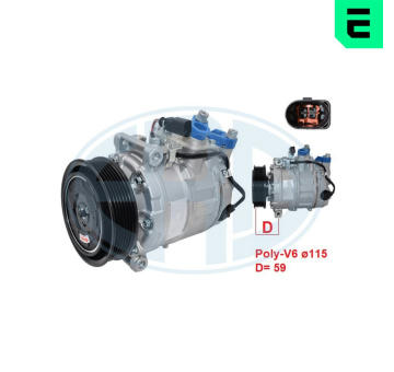 Kompresor, klimatizace ERA 670071