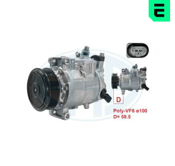 Kompresor, klimatizace ERA 670120