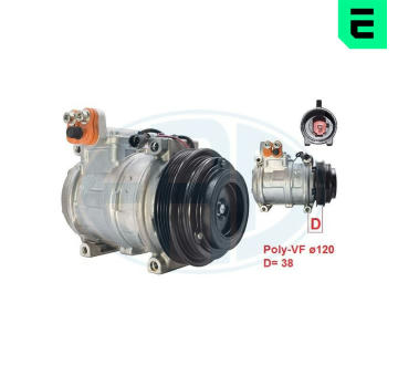 Kompresor, klimatizace ERA 670143