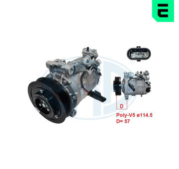 Kompresor, klimatizace ERA 670198