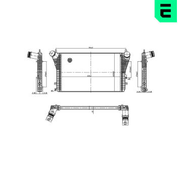 Chladič turba ERA 672005