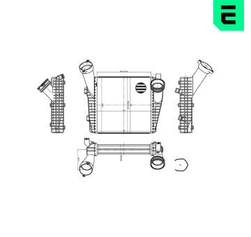Chladič turba ERA 672081