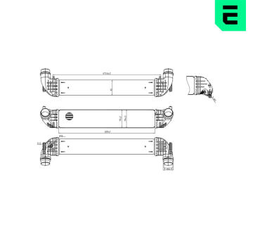 Chladič turba ERA 672122