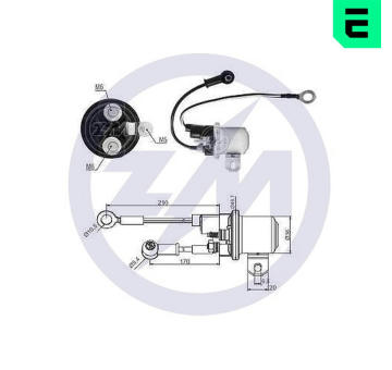Elektromagnetický spínač, startér ERA ZM1428