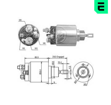 Spínač startéru 0001108080 Bosch 0331303127