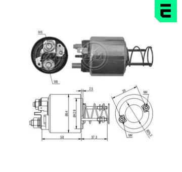 Elektromagnetický spínač, startér ERA ZM1594