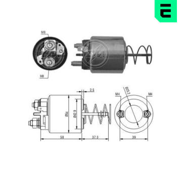 Elektromagnetický spínač, startér ERA ZM1597