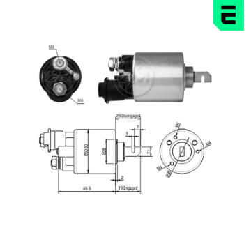 Spínač startéru ZM - Mitsuba SM442-25