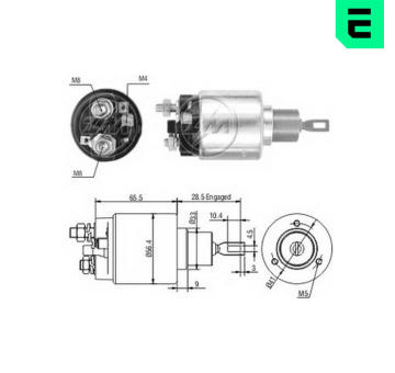 Spínač startéru ZM - Bosch 0331303103  RC 139068 ZM