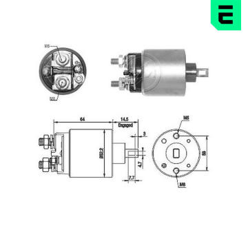 Spínač startéru S114-902 Hitachi S114-902