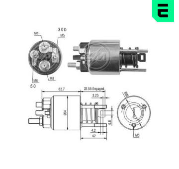 Elektromagnetický spínač, startér ERA ZM2395