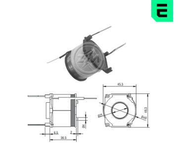 Elektromagnetický spínač, startér ERA ZM241993