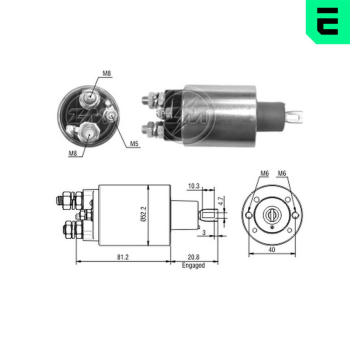 Spínač startéru ZM - Prestolite 35258960