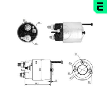 Elektromagnetický spínač, startér ERA ZM2496