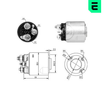 Elektromagnetický spínač, startér ERA ZM2498