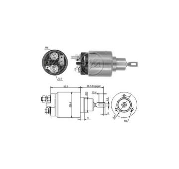 Spínač startéru 0001107005 Bosch 0331303045