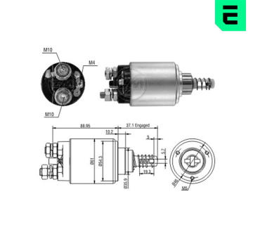 Elektromagnetický spínač, startér ERA ZM2639