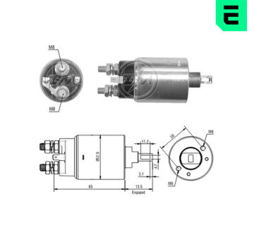 Spínač startéru S13-136 Hitachi 2130-97004