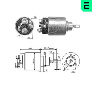 Spínač startéru ZM - Bosch 0331303159