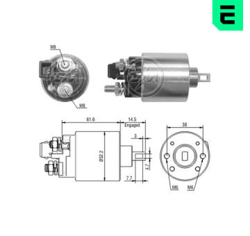 Elektromagnetický spínač, startér ERA ZM3482