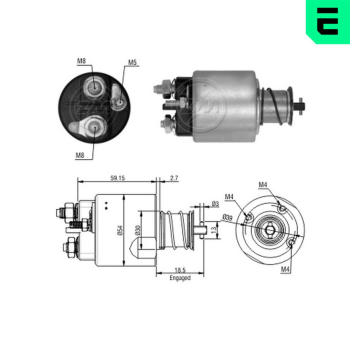 Spínač startéru ZM - Valeo 494815