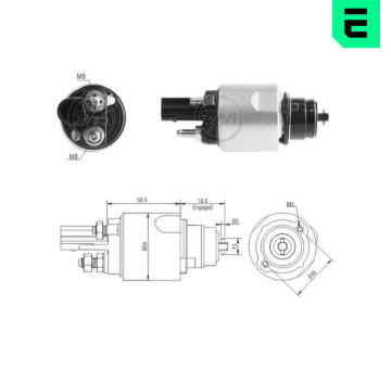 Elektromagnetický spínač, startér ERA ZM3498