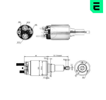 Elektromagnetický spínač, startér ERA ZM3639