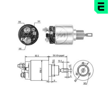 Spínač startéru ZM - Bosch 0331303096  RC 138257 ZM