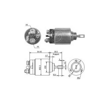 Spínač startéru ZM - Bosch 2339304003  RC 139019 ZM