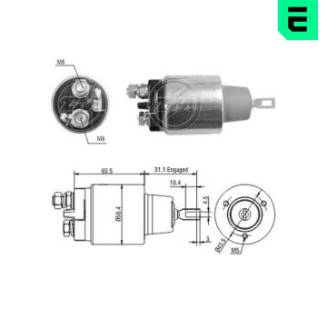Spínač startéru ZM - Bosch 9330331012