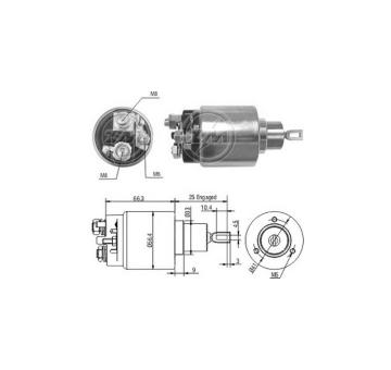 Spínač startéru ZM - Bosch 0331303164