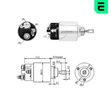 Spínač startéru ZM - Bosch 2339304008