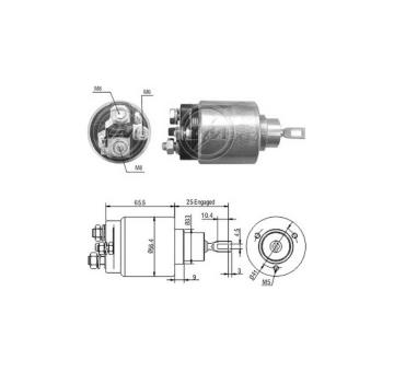 Spínač startéru 0001107038 Bosch 0331303142