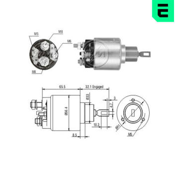 Spínač startéru ZM - Bosch 0331303116