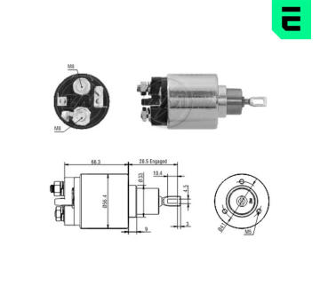 Elektromagnetický spínač, startér ERA ZM4773