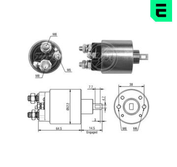 Elektromagnetický spínač, startér ERA ZM485