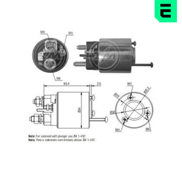 Elektromagnetický spínač, startér ERA ZM497