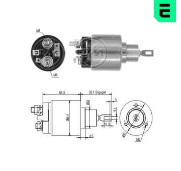 Spínač startéru 0001108012 Bosch 0331303008