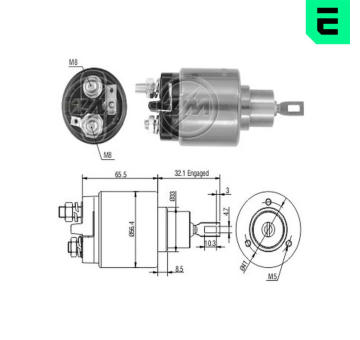 Elektromagnetický spínač, startér ERA ZM575