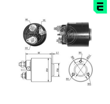 Elektromagnetický spínač, startér ERA ZM599